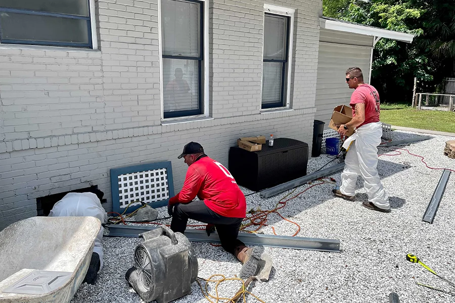 Cracked Wall Structural Repair in Auburndale FL